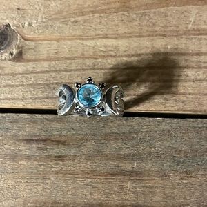 Triple moon ring size 7